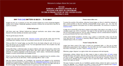 Desktop Screenshot of judgesabovethelaw.com
